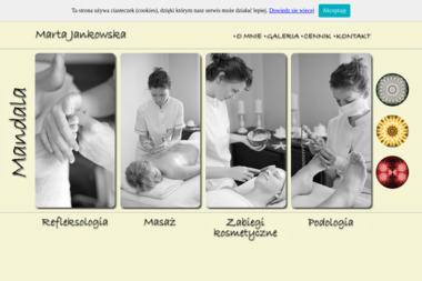 MANDALA - gabinet masażu i refleksologii - Oczyszczanie Twarzy Słupsk