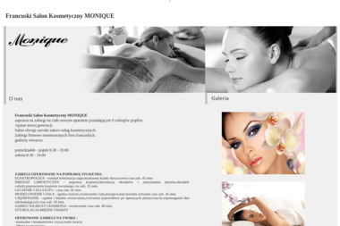 Francuski Salon Kosmetyczny MONIQUE - Salon Kosmetyczny Wadowice