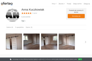 Anna Kuczkowiak - Solidne Malowanie Biur Jarocin