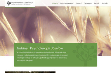 Gabinet Psychoterapii i Psychoedukacji - Gabinet Psychologiczny Józefów