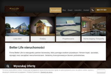 Better Life - Nieruchomości - Wynajem Dom&oacute;w Szczecin