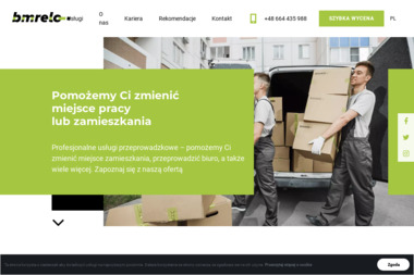 BM RELOCATION SERVICES BAGIŃSKI I SPÓŁKA SPÓŁKA JAWNA - Przewozy Nowa Iwiczna