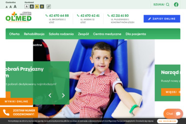 Centrum Medyczne OLMED - Masaże Rehabilitacyjne Łódź