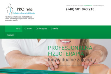 Pro Reha - Fizjoterapeuta Kielce
