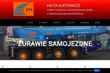 Huta Katowice Zakład Transportu Samochodowego - Odśnieżanie Chodników Dąbrowa Górnicza