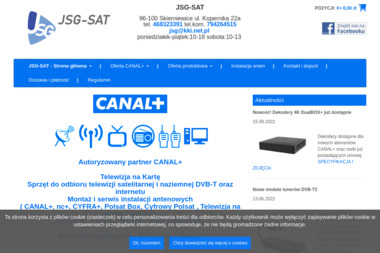 JSG-SAT - Ustawienie Anteny Satelitarnej Skierniewice