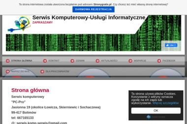 Serwis Komputerowy-Uslugi informatyczne - Anteny Tv Bolim&oacute;w