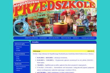 Przedszkole Językowe "Michała Archanioła" - Przedszkole Oleśnica