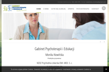 Gabinet Psychoterapii i Edukacji - Monika Nowińska - Poradnia Psychologiczna Zawiercie