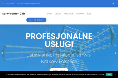 Serwis Anten 24h - Montaż anten Kraków