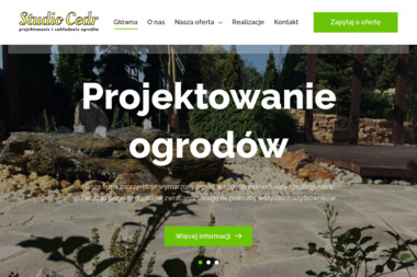 CEDR - Studio Projektowania Ogrodów - Nowoczesne Ogrody Płock