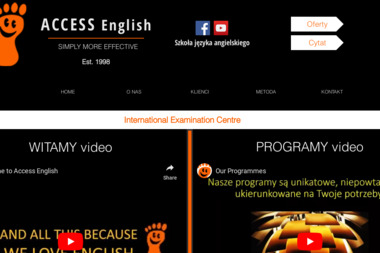 ACCESS ENGLISH - Kurs Angielskiego dla Dzieci Starogard Gdański