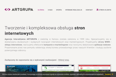 Artgrupa - Projektowanie Stron Internetowych Kalisz