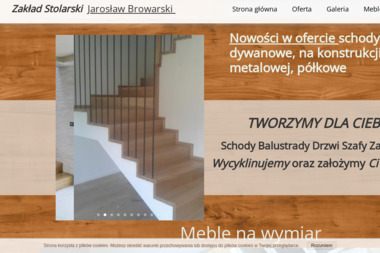 Meble na wymiar Remigiusz Browarski - Porządne Schody Drewniane Inowrocław