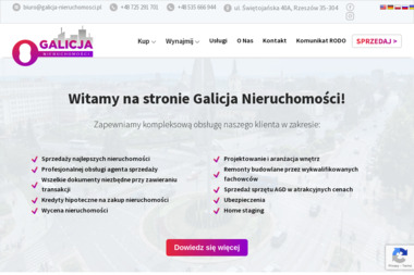 Galicja-Nieruchomości - Nieruchomości na Wynajem Rzesz&oacute;w