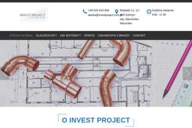 Invest Project - Projektant Instalacji Sanitarnych Kętrzyn