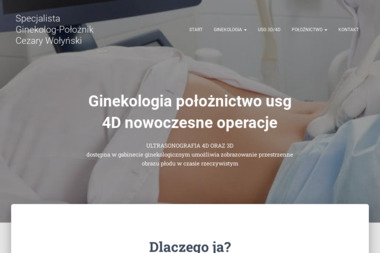 Specjalista Ginekolog-Położnik Cezary Wołyński - Gabinet Ginekologiczny Pruszków