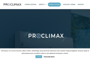 Proclimax Szymon Zgarda - Urządzenia, materiały instalacyjne Poznań