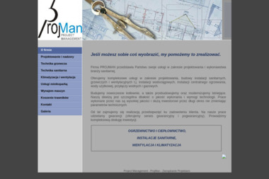 PROJMAN - Projektant Instalacji Sanitarnych Kalisz