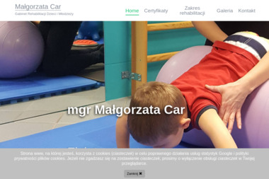 Fizjoterapeuta mgr Małgorzata Car - Fizjoterapia Białystok