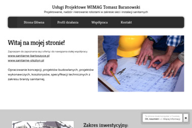 Usługi Projektowe WIMAG - Projekty Przyłącza Wody Bartoszyce