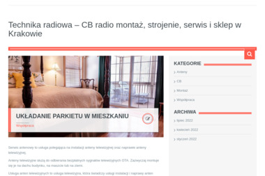 Tech-Rad - Montaż Anteny Satelitarnej Kraków