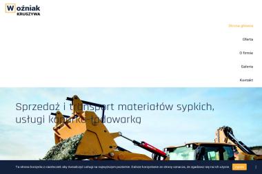Usługi Koparko-Ładowarką Wozniak Zbigniew - Roboty ziemne Gdańsk