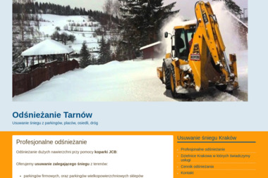 Odśnieżanie Tarn&oacute;w - Odśnieżanie Parking&oacute;w Krak&oacute;w
