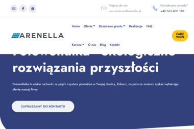 Arenella Sp. z o.o. - Perfekcyjna Energia Odnawialna w Kielcach