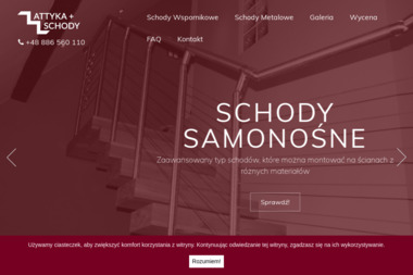 Attyka + - Schody Krzeszowice