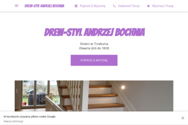 Drew-Styl Andrzej Bochnia - Schody Wewnętrzne Drewniane Trzebunia
