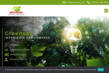 Greensan - Projekty Przyłącza Wody Otmuchów