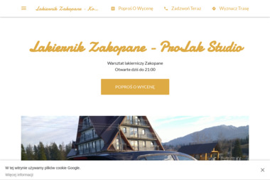 Lakiernik Zakopane - ProLak Studio - Naprawianie Samochodów Zakopane