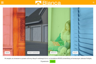 firmy:Blanca - Sprzedaż Okien Aluminiowych Ozorków