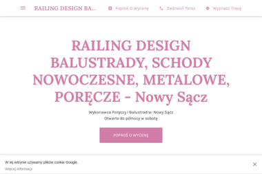 RAILING DESIGN - Balustrady Nowy Sącz