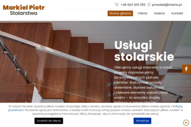 Stolarstwo Piotr Markiel - Schody drewniane Kozy