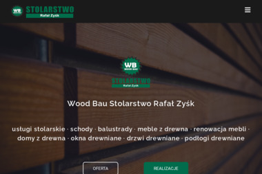 Wood Bau - Schody Kręcone Drewniane Mrągowo
