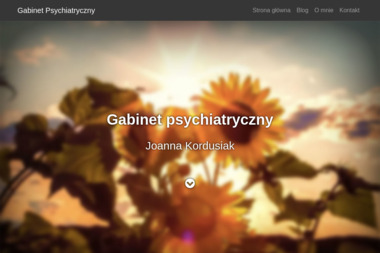 Gabinet psychiatryczny Joanna Kordusiak - Psychoterapia Leszno