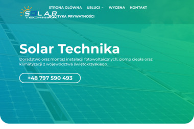 Solar Technika Sp. z o.o. - Znakomity Serwis Paneli Fotowoltaicznych Busko-Zdrój