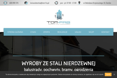 TOM-FRA - Balustrady na Schody Tanów