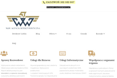 W&W Agencja Detektywistyczna - Pierwszorzędny Montaż Monitoringu Lublin