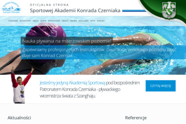 Sportowa Akademia Konrada Czerniaka - Indywidualna Nauka Pływania Lublin