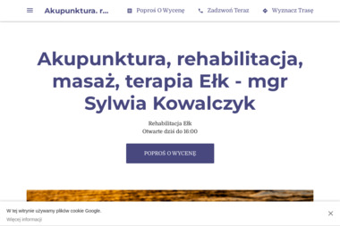 Rehabilitacja, masaż - mgr Sylwia Kowalczyk - Masaż Ełk