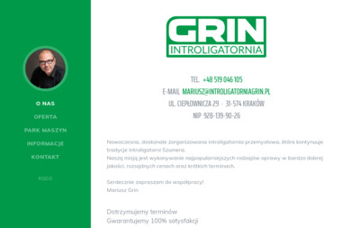 Introligatornia Grin - Introligatornia Kraków