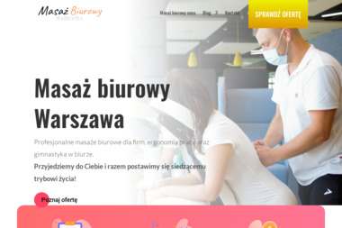 Masaż Biurowy Warszawa - Masażysta Warszawa