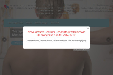 Nzur - Rehabilitacja Kręgosłupa Reda