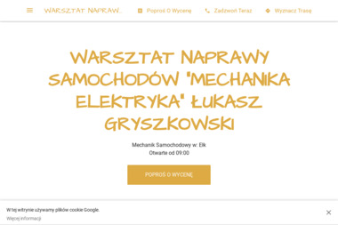 "MECHANIKA ELEKTRYKA" ŁUKASZ GRYSZKOWSKI - Elektronik Samochodowy Ełk