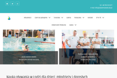 ŁÓDECZKA Akademia Pływania i Aqua Bike - Indywidualna Nauka Pływania Łódź