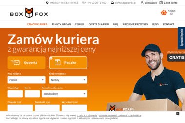 Boxfox | Broker kurierski, szybkie przesyłki kurierskie - Kompetentny Kurier Wieliczka