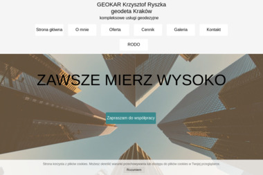 GEOKAR KRZYSZTOF RYSZKA - Fenomenalny Geodeta Wieliczka